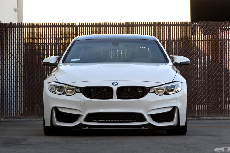 Alpine White BMW F82 M4 In For Some Mods At EAS