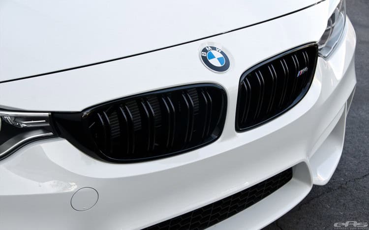 Alpine White BMW F82 M4 In For Some Mods At EAS