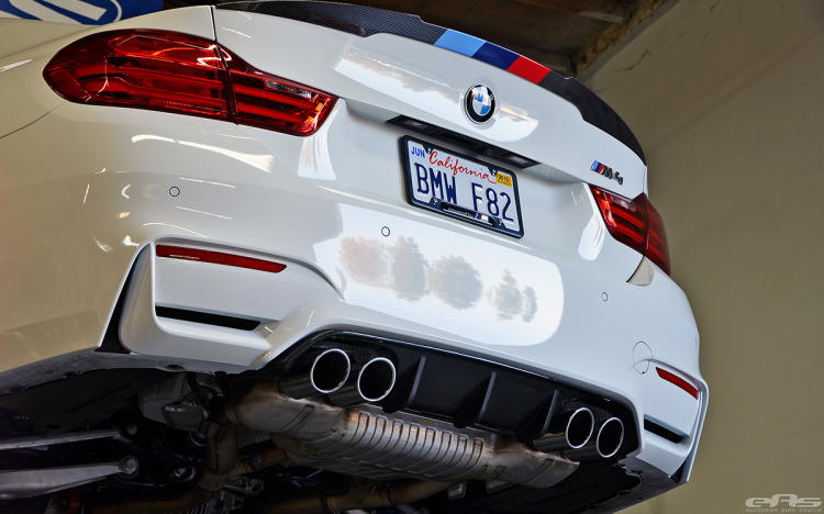 Alpine White F82 M4 Featured In BMW NA SEMA Booth