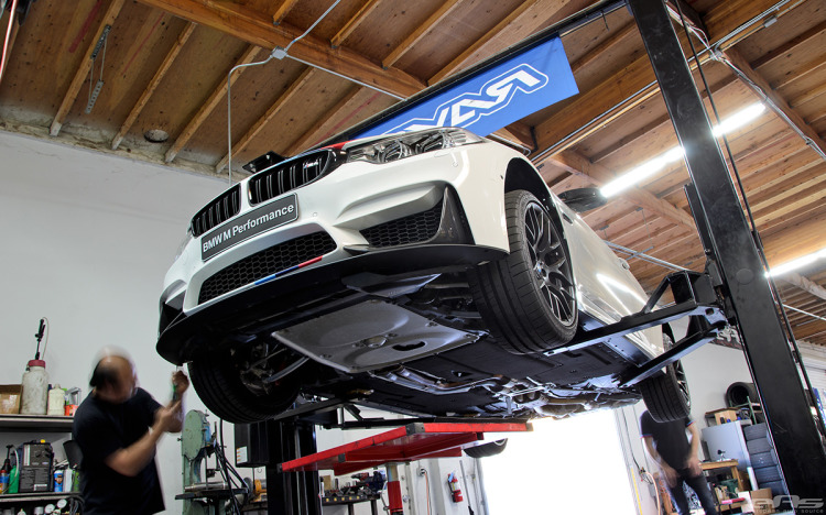 Alpine White F82 M4 Featured In BMW NA SEMA Booth