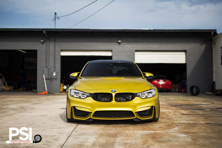 Austin Yellow BMW F80 M3 By PSI
