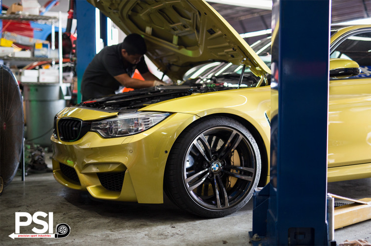 Austin Yellow BMW F80 M3 By PSI