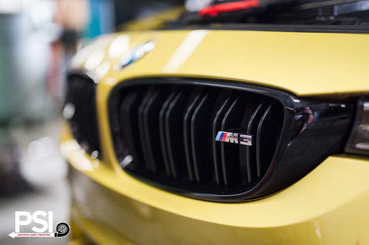 Austin Yellow BMW F80 M3 By PSI
