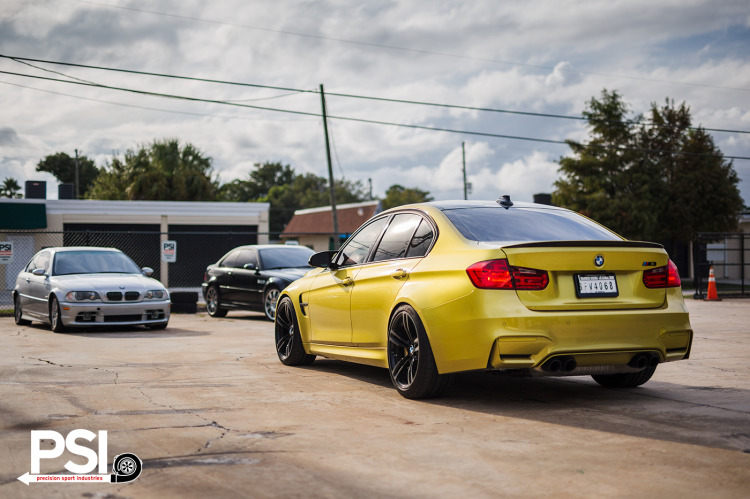 Austin Yellow BMW F80 M3 By PSI