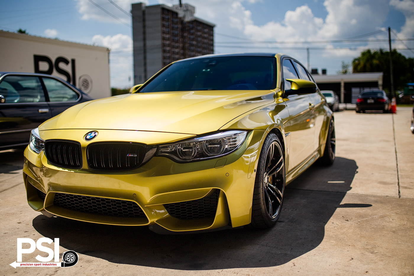 Austin Yellow BMW F80 M3 By PSI