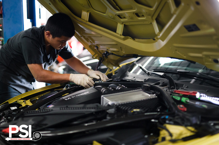 Austin Yellow BMW F80 M3 By PSI