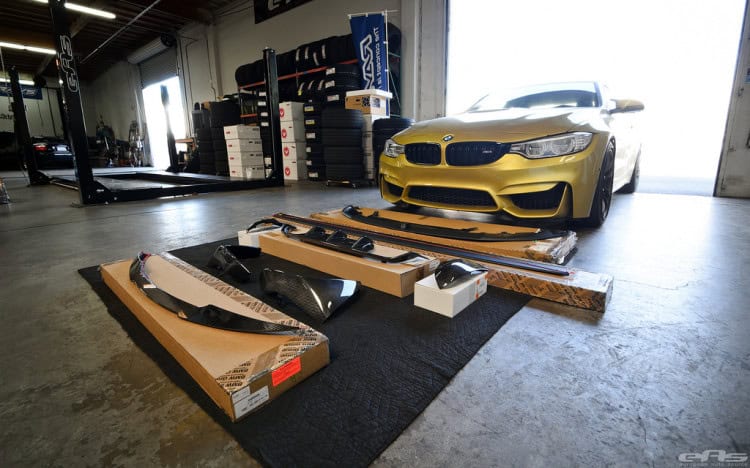 Austin Yellow BMW F82 M4 Build By EAS