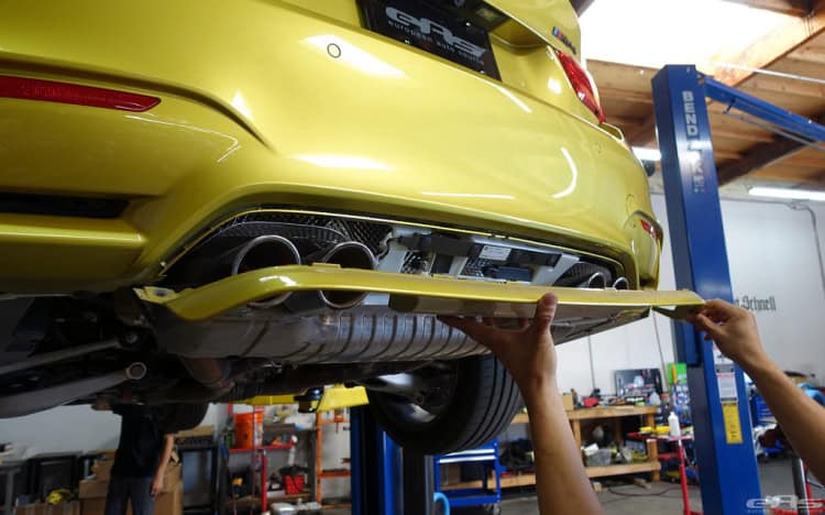 Austin Yellow BMW F82 M4 Build By EAS Installation