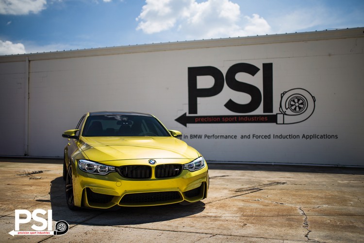 Austin Yellow BMW F80 M3 By Precision Sport Industries