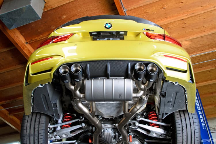 Austin Yellow BMW F82 M4 Coupe Gets Extra Power