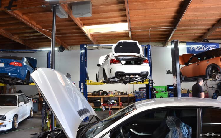 BMW 1M Gets Coilovers And Wheels