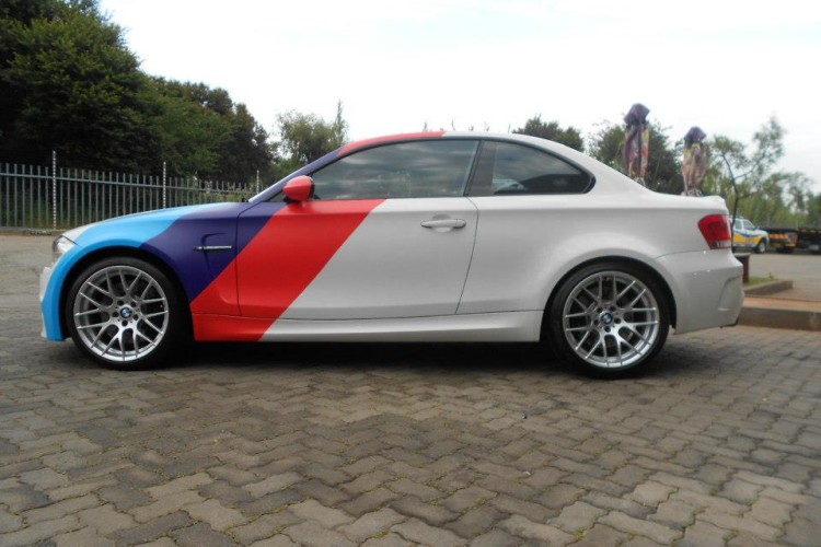 BMW 1M with Motorsport Stripes