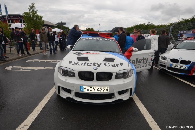 Photos: BMW 1M Safety Car at Nurburgring