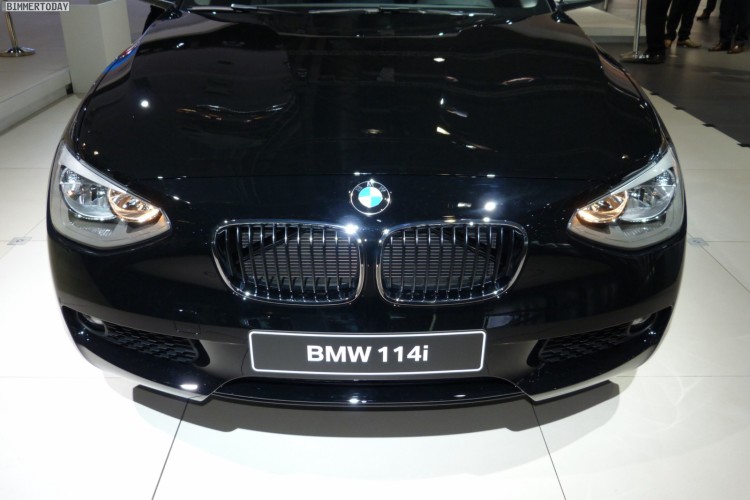 2012 Leipzig Auto Show: F21 BMW 1 Series Hatchback Three-Door