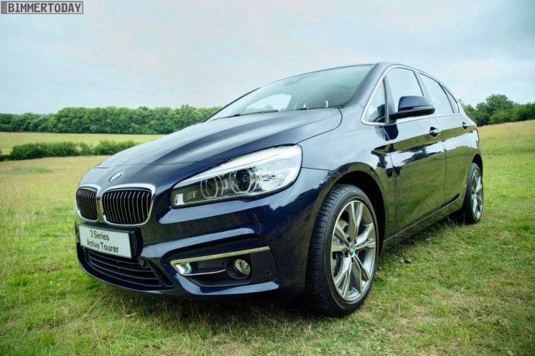 BMW 2 Series Active Tourer in Imperial Blue Metallic