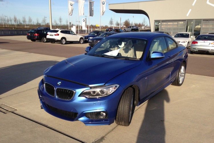 BMW 2 Series Coupe in Estoril Blue – Real Life Photos