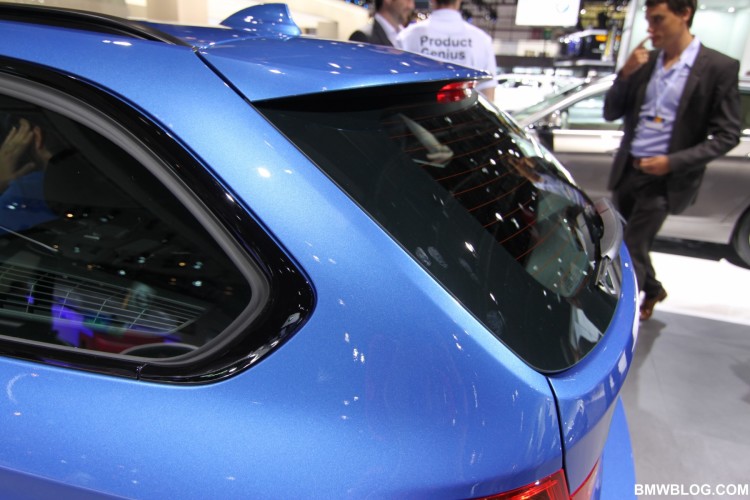 2012 Paris Motor Show: BMW 330d Touring Estoril Blue with M Sport Package