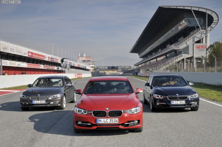 The F30 BMW 3 Series lineup