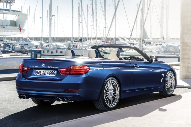 F33 ALPINA B4 Convertible: 410hp coming to Geneva Motor Show