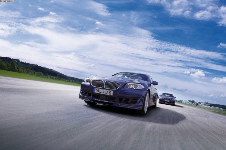 Spied: ALPINA B5 Facelift at Nurburgring