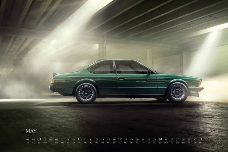 ALPINA Calendar 2015: 50 years of perfection in 12 designs