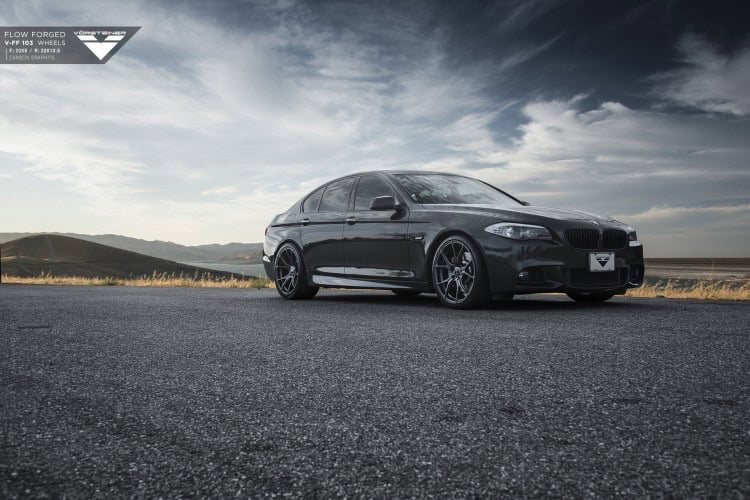 BMW F10 5 Series On Vorsteiner FlowForged Wheels