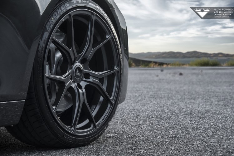 BMW F10 5 Series On Vorsteiner FlowForged Wheels 3