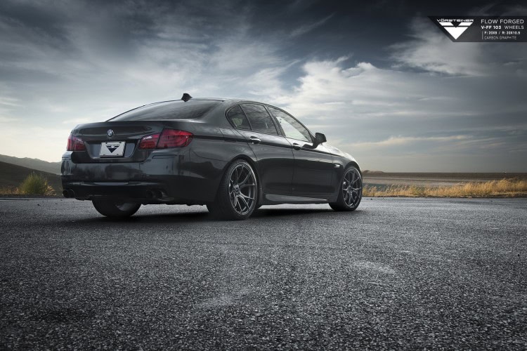 BMW F10 5 Series On Vorsteiner FlowForged Wheels
