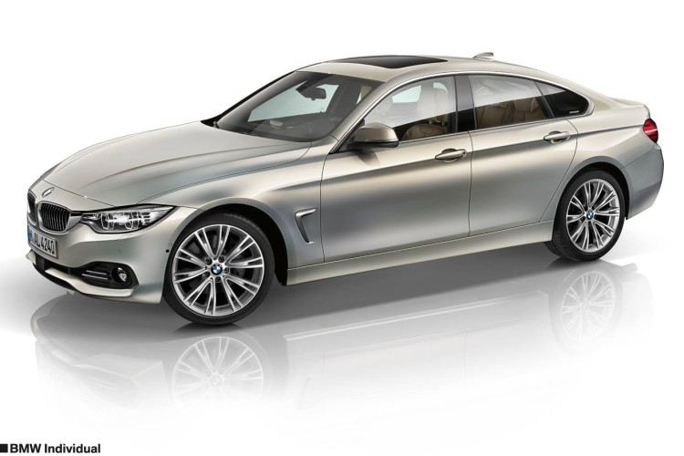 First Photos: BMW 4 Series Gran Coupe Individual Program