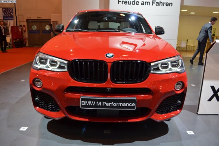 BMW M Performance tuning for the BMW X4 at 2014 Essen Motor Show