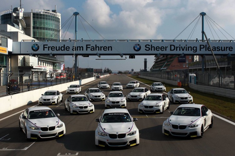 BMW M235i Racing at the Nürburgring handed over to 15 VLN teams