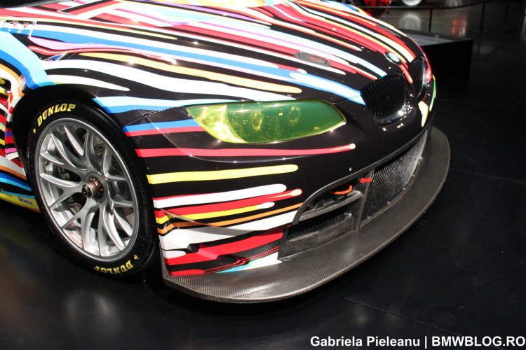 BMW M3 GT2 Art Car at the BMW Museum