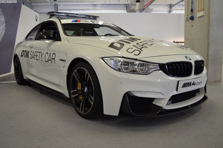 A closer look at the BMW M4 DTM Safety Car