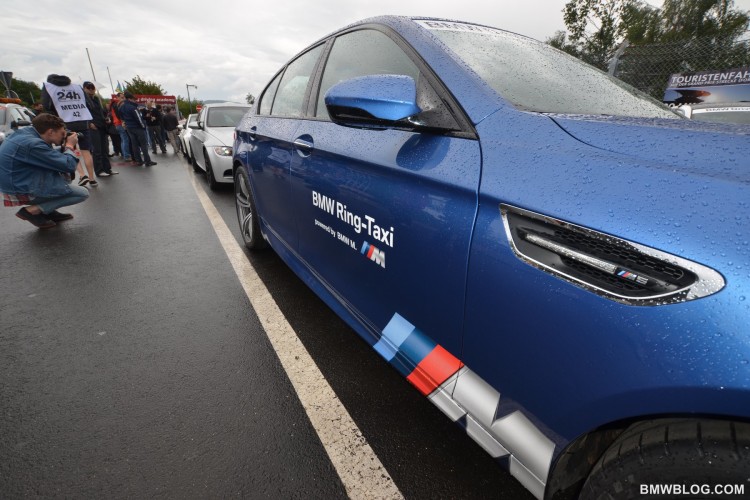 Exclusive: F10 BMW M5 Ring Taxi First Photos