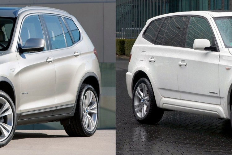 Photo Comparison: Old vs. New BMW X3