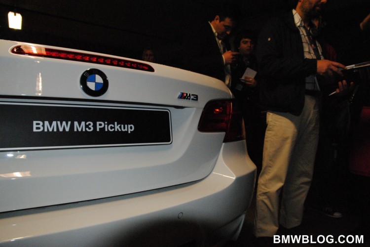 Live Photos and Videos: BMW M3 Pickup
