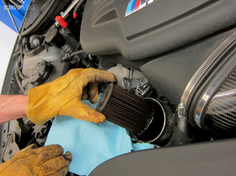 BMW oil change