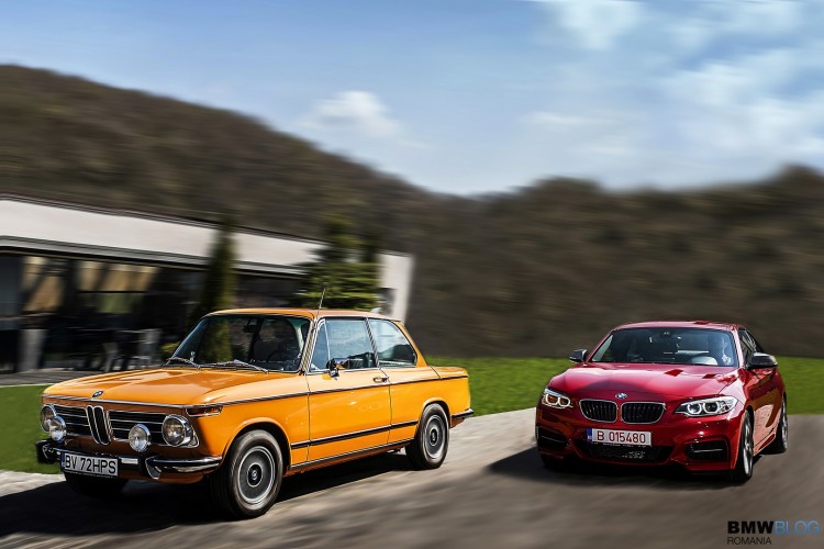 BMW M235i together with BMW 2002tii – Photoshoot
