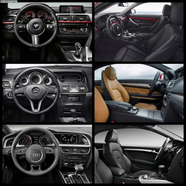 Bild-Vergleich-BMW-4er-Coupe-F32-Mercedes-E-Klasse-Audi-A5-06