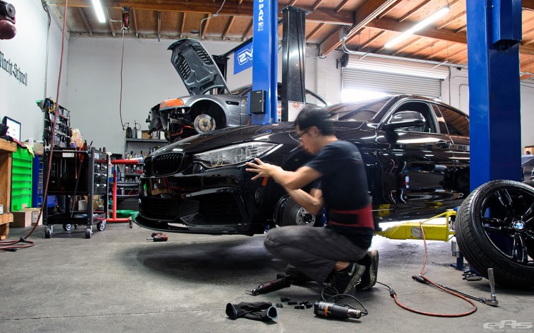 Black Sapphire 428i Gran Coupe With M Performance Parts