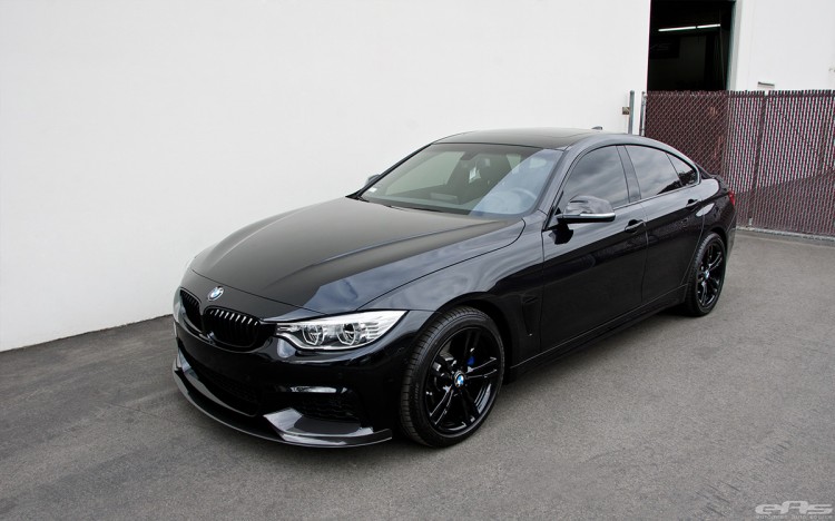 Black Sapphire 428i Gran Coupe With M Performance Parts