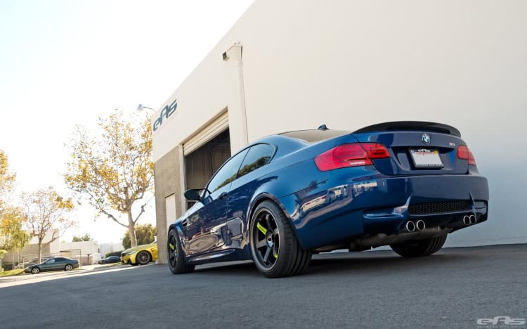 Carbon Fiber Additions For A LeMans Blue BMW E92 M3
