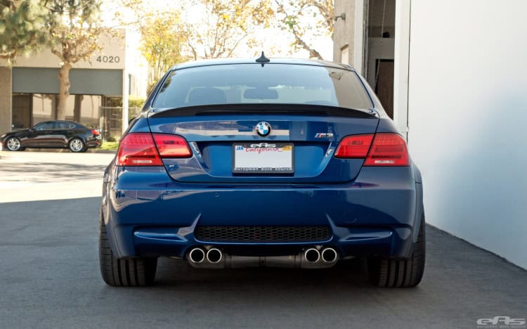 Carbon Fiber Additions For A LeMans Blue BMW E92 M3