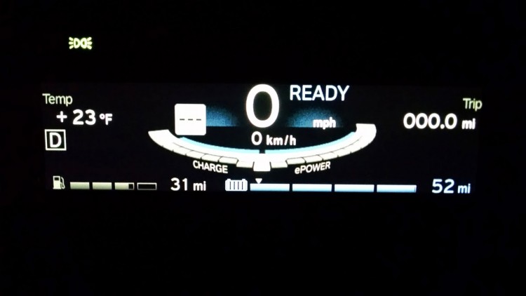  With temperatures in the low 20's, my predicted range is usually in the low 50's for a fully charged battery