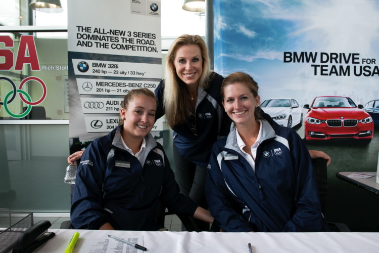 Former Gold Medal Olympian Supports ‘Drive for Team USA’ at Laurel BMW of Westmont