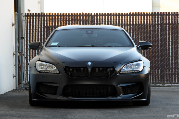 Frozen Black BMW M6 Gets New Wheels