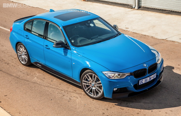 Limited Edition BMW 3 Series Sedan M Performance Edition in Laguna Seca Blue-14