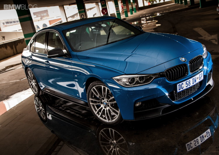 Limited Edition BMW 3 Series Sedan M Performance Edition in Laguna Seca Blue-15