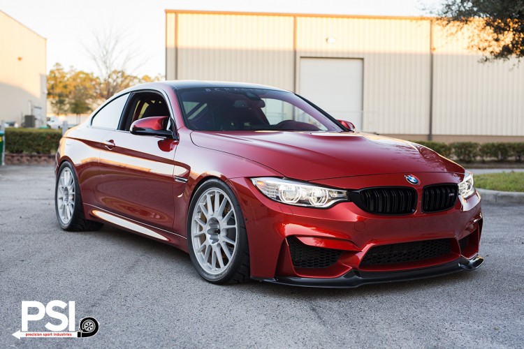 Sakhir Orange BMW M4 By PSI Gets New Wheels
