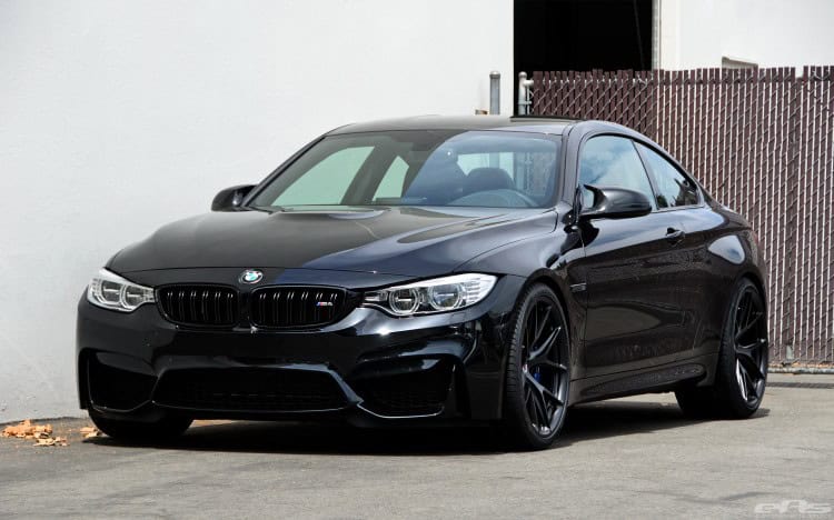Matte Black HRE Wheels For A Black Sapphire BMW M4